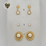 (1-1021-1) Gold Laminate - Studs Earrings - BGO