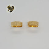 (1-3039) Gold Laminate - Diamond Cut Ring - BGF - Fantasy World Jewelry