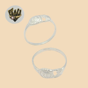 (2-5012) 925 Sterling Silver - Sun and Moon Ring - Fantasy World Jewelry