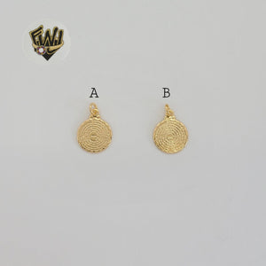 (1-2062-1) Gold Laminate Pendants - BGF