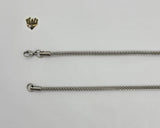 (4-3142) Stainless Steel - 3mm Round Link Chain. - Fantasy World Jewelry