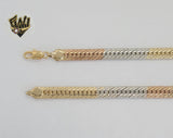 (1-1682) Gold Laminate - 8mm Alternative Link Chain - BGO