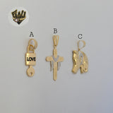 (1-2223) Gold Laminate Pendants - BGF