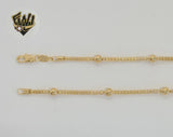 (1-1537-1) Gold Laminate - 5mm Alternative Link Chain - BGF
