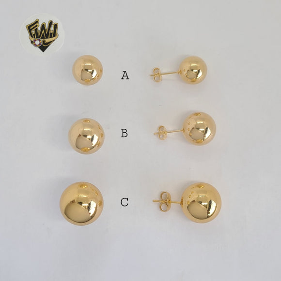 (1-1067) Laminado de Oro - Aretes - BGF