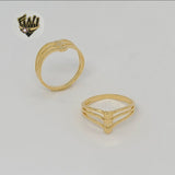 (1-3031) Gold Laminate - Star Ring - BGF - Fantasy World Jewelry