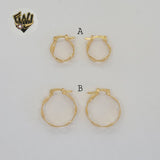 (1-2730-1) Gold Laminate Hoops - BGF