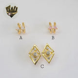 (1-2614) Gold Laminate Hoops- BGO - Fantasy World Jewelry