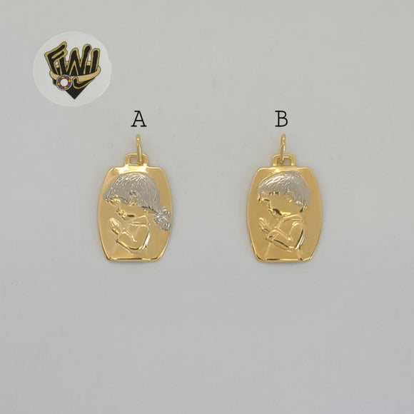 (1-2223-1) Gold Laminate - Kids Pendants - BGF