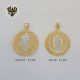 (1-2476-1) Gold Laminate - Religious Pendants - BGO