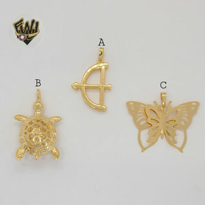 (1-2312-1) Gold Laminate Pendants - BGF