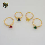 (1-3057-2) Gold Laminate - Zircon Ring - BGO