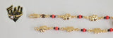 (1-0542) Gold Laminate Bracelet - 4.5mm Alternative Style Bracelet - 7.5'' - BGF - Fantasy World Jewelry