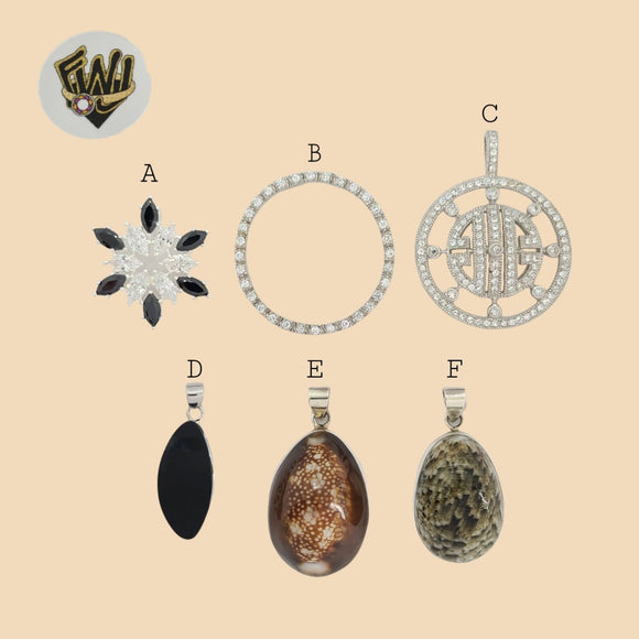 (2-1689) 925 Sterling Silver - Pendants. - Fantasy World Jewelry