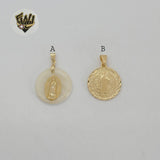 (1-2408) Gold Laminate - Religious Pendants - BGF