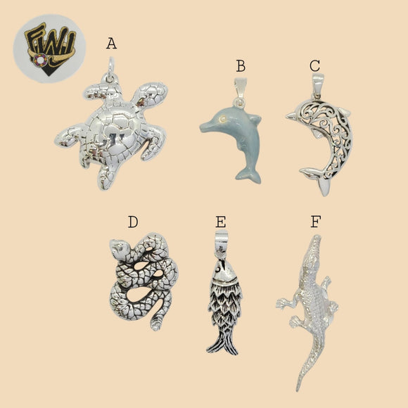 (2-1431) 925 Sterling Silver - Animal Pendants. - Fantasy World Jewelry