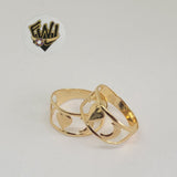(1-3011) Gold Laminate- Woman Ring - BGO - Fantasy World Jewelry