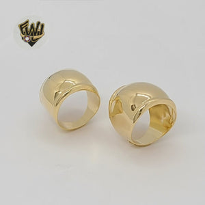 (1-3016) Gold Laminate - Dome Style Ring - BGF - Fantasy World Jewelry