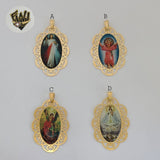 (1-2320-1) Gold Laminate - Religious Pendants - BGF