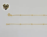 (1-1562-2) Gold Laminate - 2.5mm Balls Link Chain - BGO