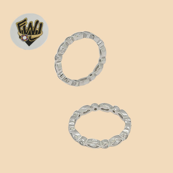 (2-5086) 925 Sterling Silver - Zircon Ring - Fantasy World Jewelry