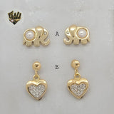 (1-1044) Laminado de Oro - Aretes - BGF