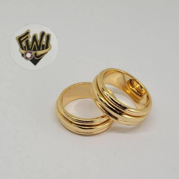 (1-3080-3) Gold Laminate-Rolling Ring- BGO - Fantasy World Jewelry