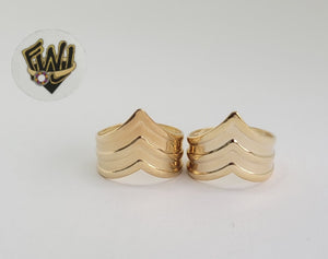 (1-3057-1) Gold Laminate - Ring - BGO - Fantasy World Jewelry