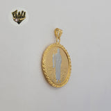 (1-2476-1) Gold Laminate - Religious Pendants - BGO