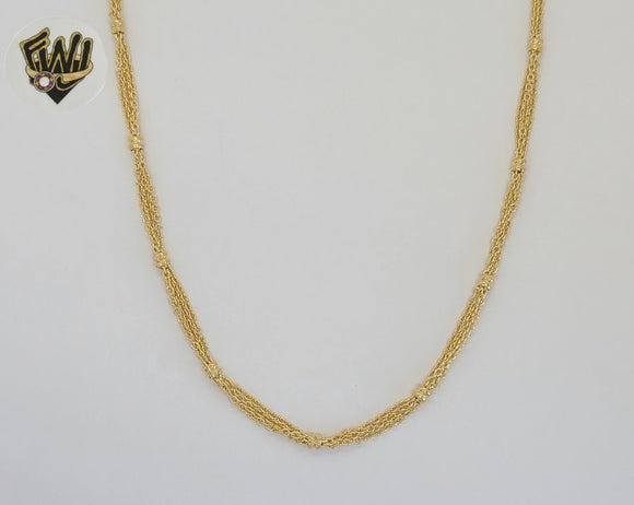(1-1520-1) Laminado de oro - Cadena de eslabones Rolo alternativa de 3 mm - BGO