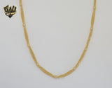 (1-1520-1) Gold Laminate - 3mm Alternative Rolo Link Chain - BGO