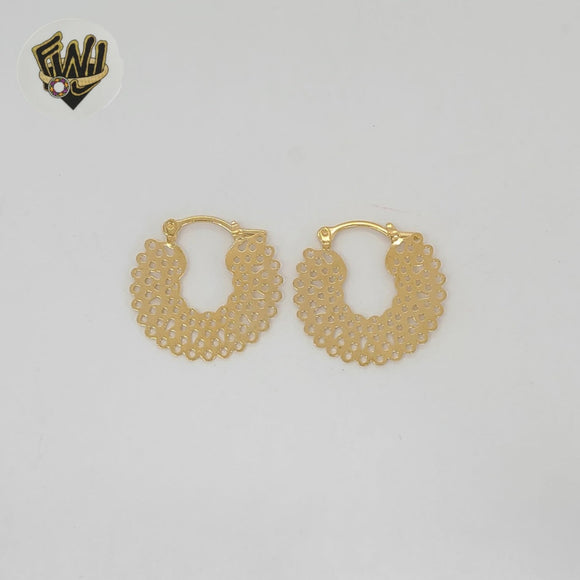 (1-2539-1) Gold Laminate - Hoops with Design - BGF