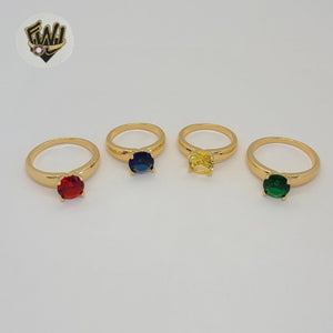 (1-3057-2) Gold Laminate - Zircon Ring - BGO