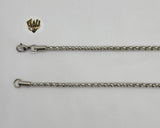 (4-3135-1) Stainless Steel - 3mm Popcorn Link Chain. - Fantasy World Jewelry