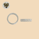(2-5113) 925 Sterling Silver - Zircon Ring