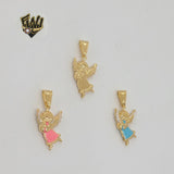 (1-2233) Gold Laminate - Angel Pendants - BGF