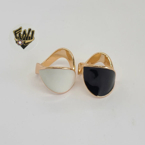 (1-3140-1) Gold Laminate -Enamel  Ring - BGO - Fantasy World Jewelry