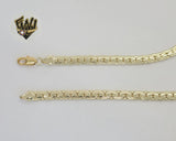 (1-1663) Gold Laminate - 6.5mm Alternative Link Chain - BGO