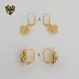 (1-1194) Gold Laminate Earrings - BGO
