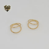 (1-3098) Laminado Oro - Anillo Doble - BGF