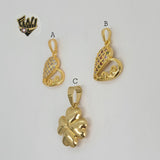 (1-2295-1) Gold Laminate Pendants - BGO