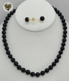 (MSET-04) Gold Laminate - Mallorca Pearls Set - BGF - Fantasy World Jewelry
