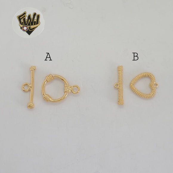 (mfin-55-A) Hallazgos llenos de oro - Fabricación de joyas (vendido por docena)