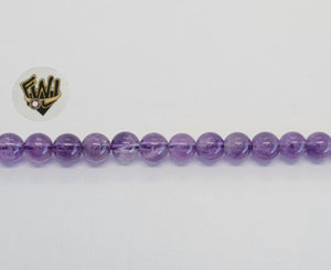 (MBEAD-275) 6mm Amethyst Beads - Fantasy World Jewelry