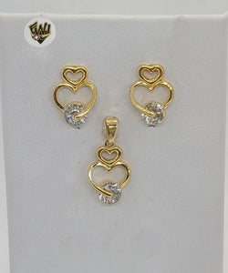 (1-6381) Gold Laminate Set - BGO - Fantasy World Jewelry