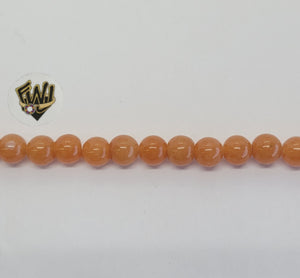 (MBEAD-202) 6mm Aragonite Beads - Fantasy World Jewelry