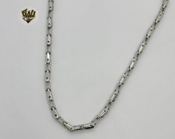 (4-3185) Stainless Steel - 4.5mm Alternative Link Chain - 24