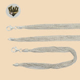 (2-66114) 925 Sterling Silver - 3mm Alternative Link Set. - Fantasy World Jewelry