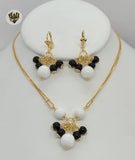 (1-6111) Gold Laminate- Beads Set - BGF - Fantasy World Jewelry