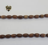(MBEAD-249) 8mm Rice Beads - Fantasy World Jewelry